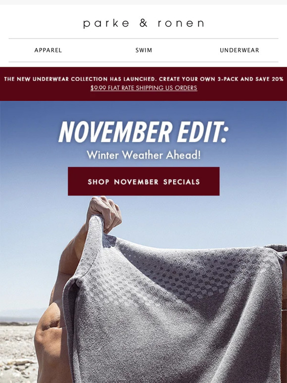 NOVEMBER EDIT: Winter Weather Wardrobe