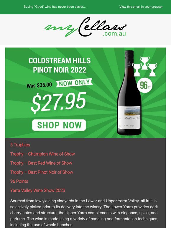 Outstanding Wines at Bargain Prices!