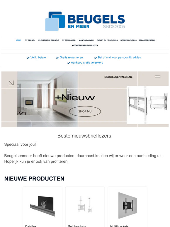 Speciale aanbiedingen voor jou met nieuwe producten!