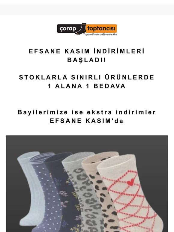 ⭐ Efsane Kasım Böyle Olur 🧦 Efsane İndirimler İçin Tıklayın!