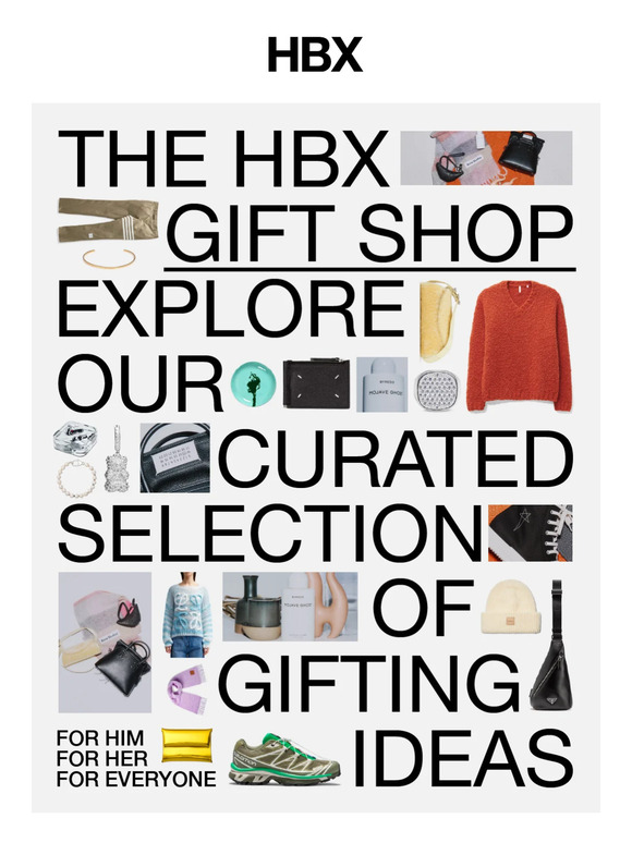 Your HBX Holiday Gift Shop