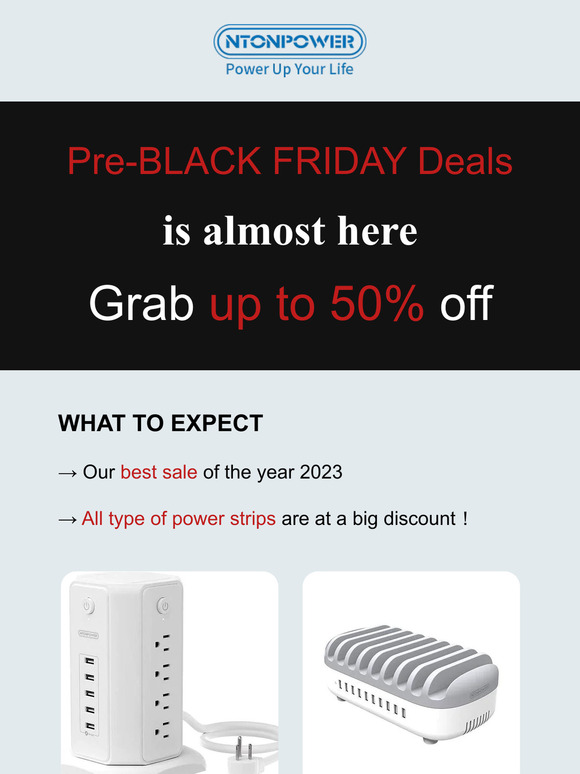 Ntonpower Pre-Black Friday Savings