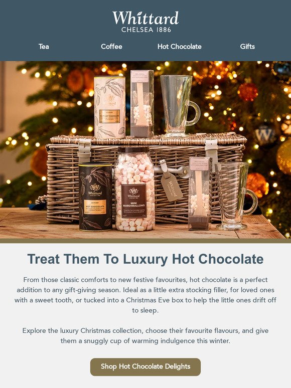 Spoil Yourself With Decadent Hot Chocolate Gifts