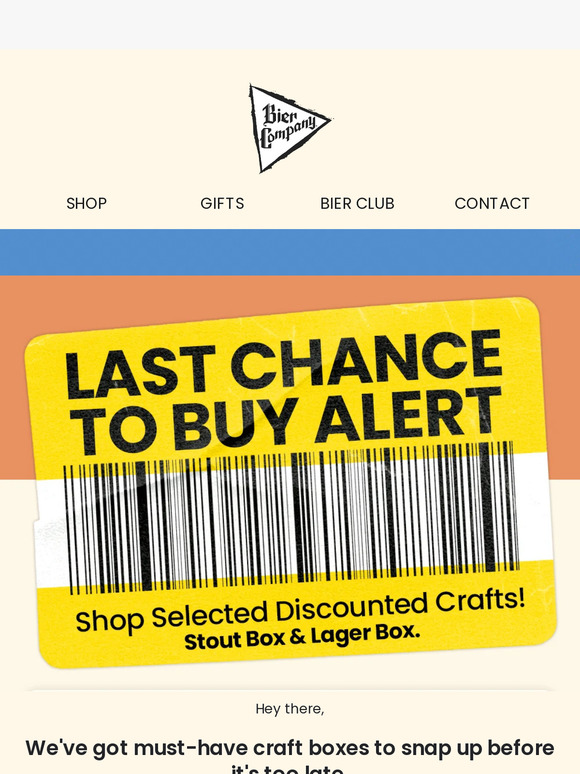 Last chance to buy ALERT 📣