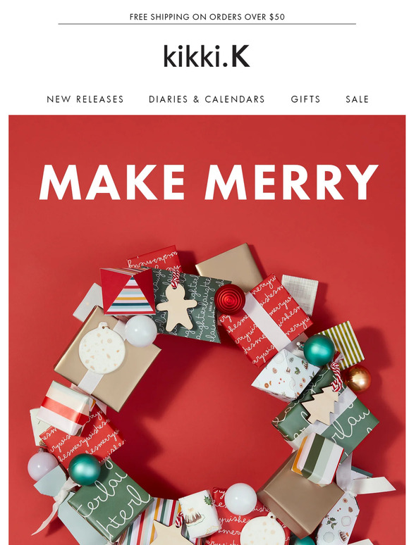 kikki.K Christmas has arrived at kikki.K Milled