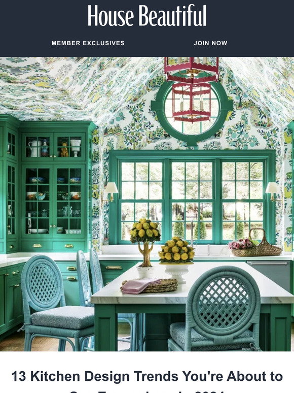 House Beautiful: 13 Kitchen Design Trends You're About to See ...