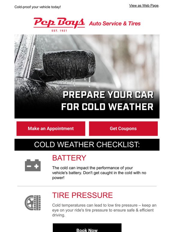 🥶 Is your car ready for the COLD?