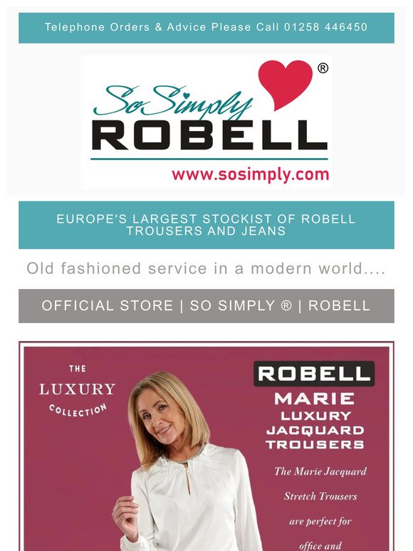🖤 Luxury Collection Marie Jacquard | ROBELL ® Official Site