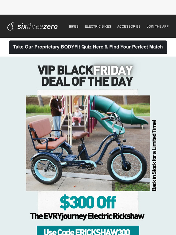 $300 Off Our Long Awaited E-Bike