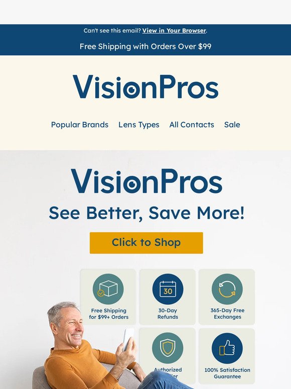 Don't Lose Sight of the Benefits at VisionPros 👀