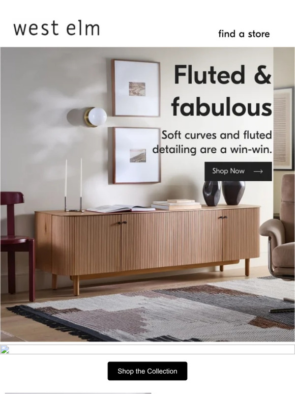 West Elm Our Ellington Collection is Growing Milled