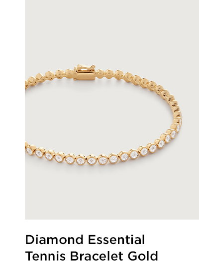 Diamond Essential Tennis Bracelet | Monica Vinader