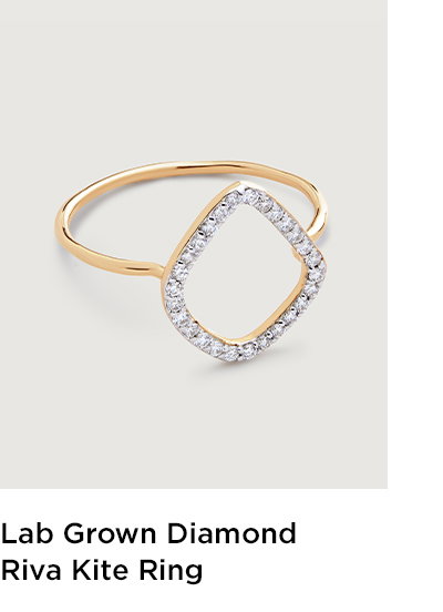 Lab Grown Diamond Riva Kite Ring | Monica Vinader