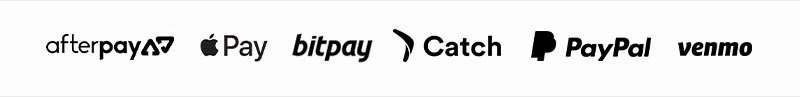 afterpay Apple Pay bitpay Catch PayPal venmo