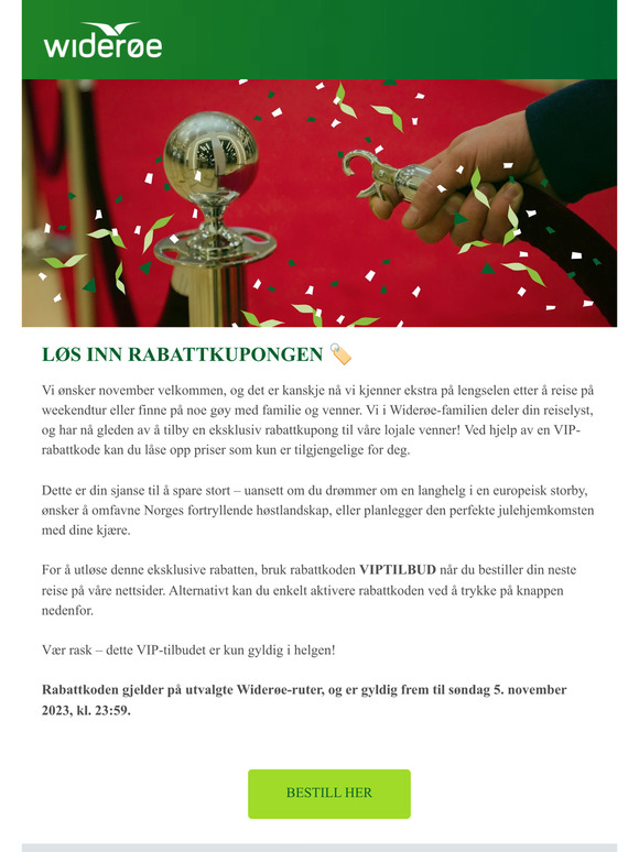 Eksklusivt VIP-tilbud! | Vær rask ⏳