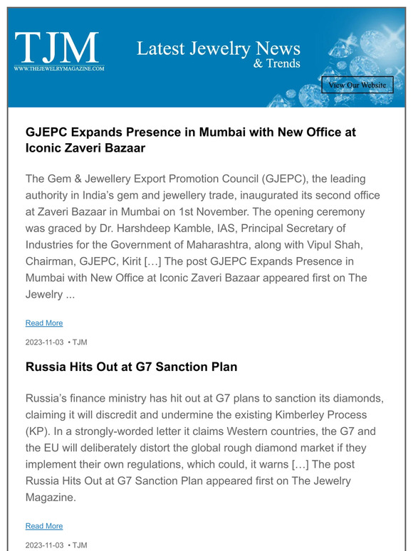 The Jewelry Magazine GJEPC Expands Presence in Mumbai with New Office
