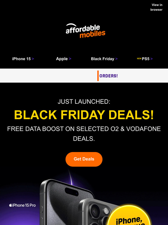 🔥BLACK FRIDAY - JUST LAUNCHED🔥