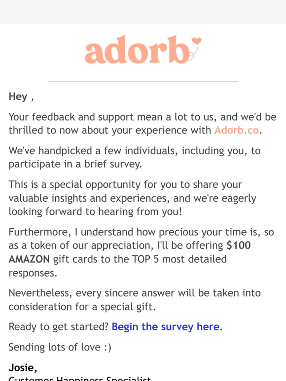 Share Your Opinions and Win - Exclusive Gift Opportunity! 🎁  ❤️