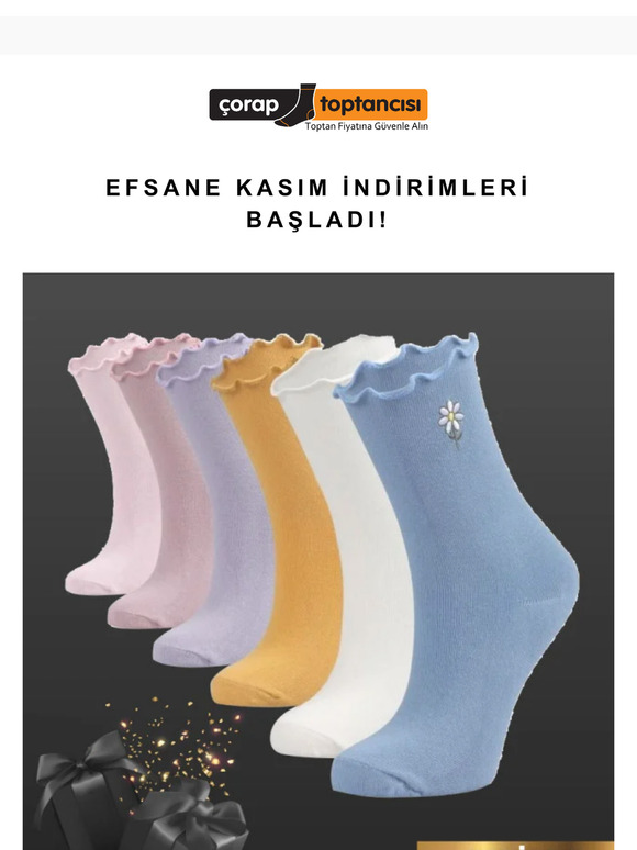 ⭐EFSANE KASIM: Yılın En İyi Fırsatlarını Yakala 🧦 