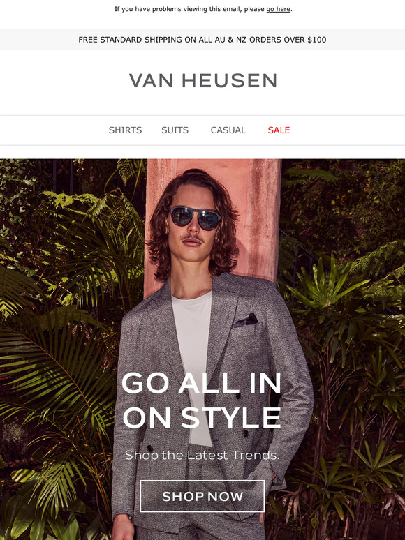 van heusen black friday sale