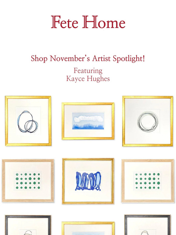 Shop November Art!