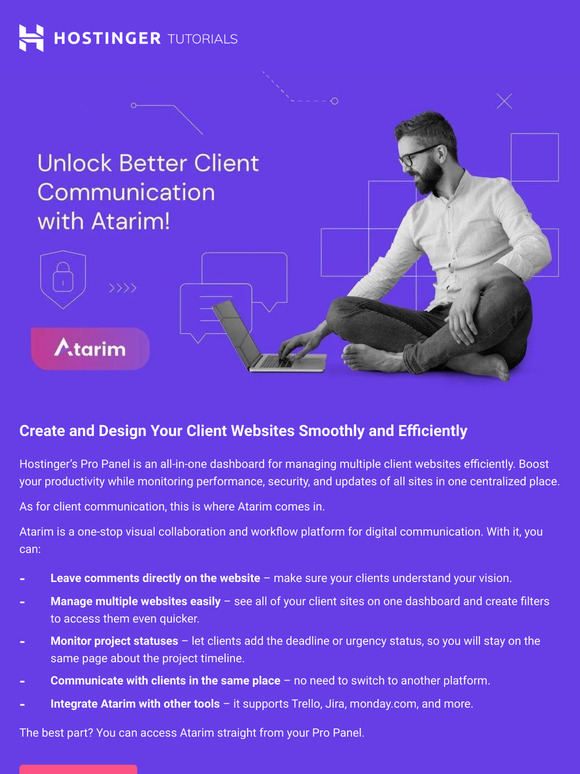Create better websites for your clients