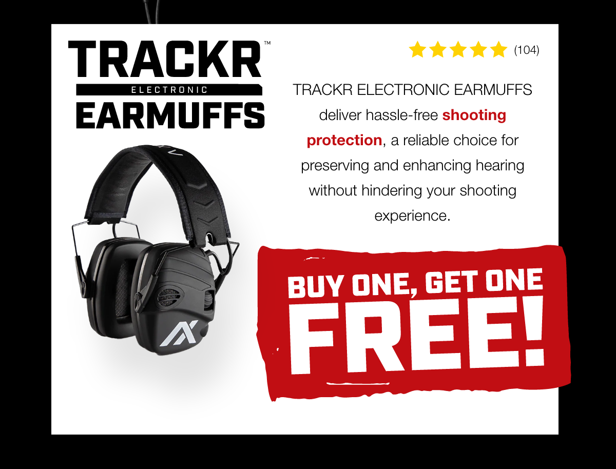 TRACKR Buy One, Get One Free
