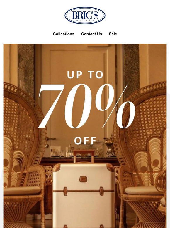 Travel in Style for Less! New Bric's Bag Additions in Sample Sale