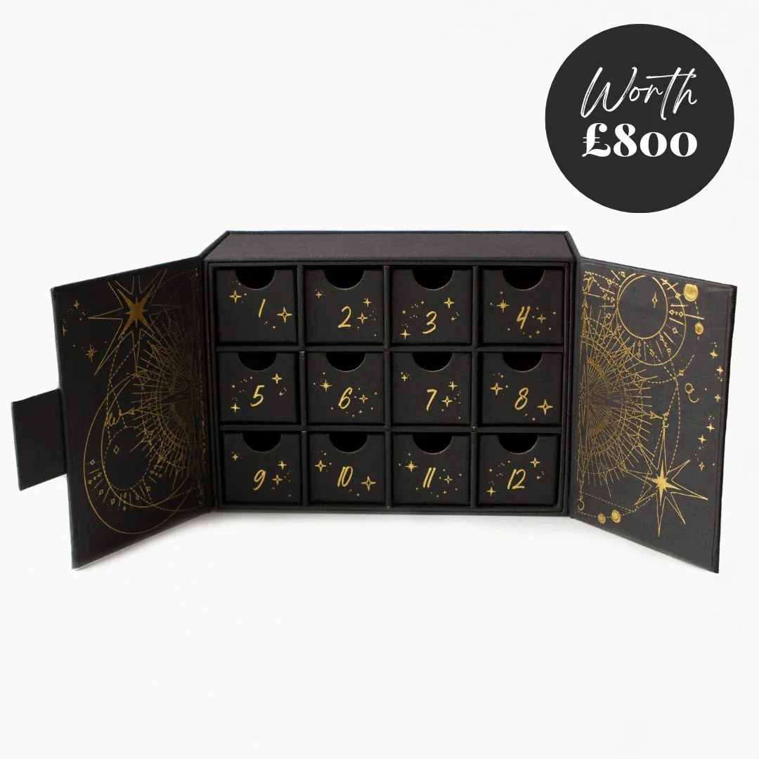 Image of 12 Day Advent Calendar in Gold