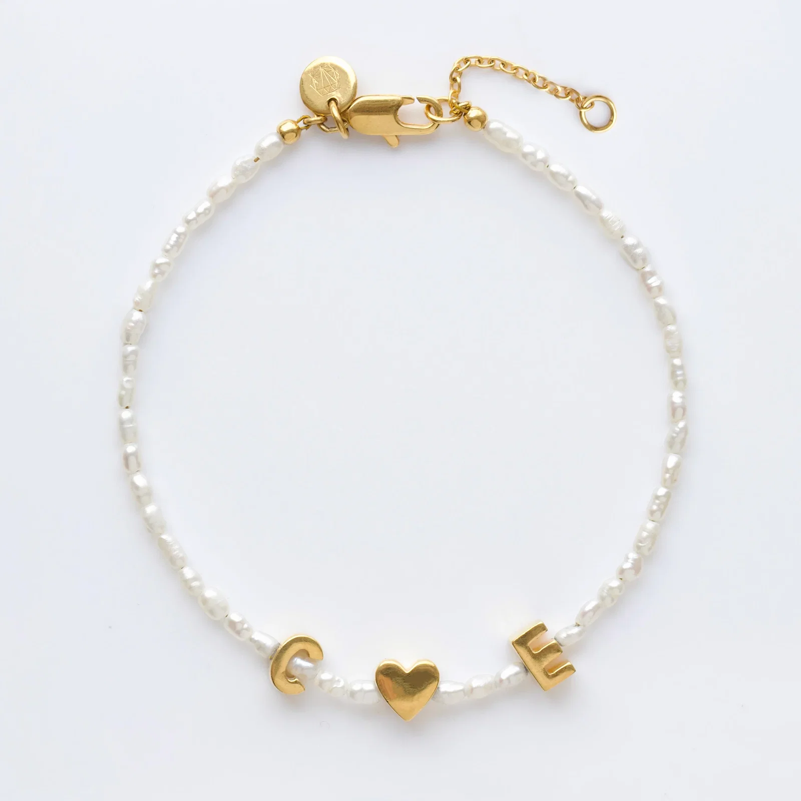 Image of Custom Made Personalised Pearl Bracelet