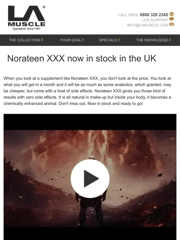 Despite the price, Norateen XXX already almost sold out