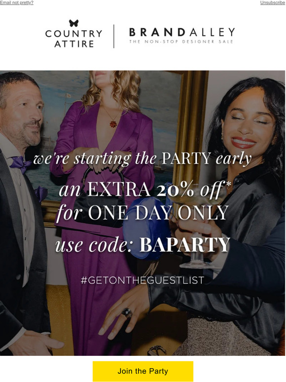 BLACK FRIDAY | We're starting the party early!