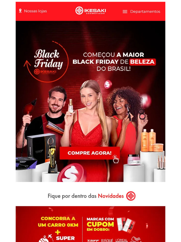 A Black Friday começou: Produtos com até 50%OFF! 😱