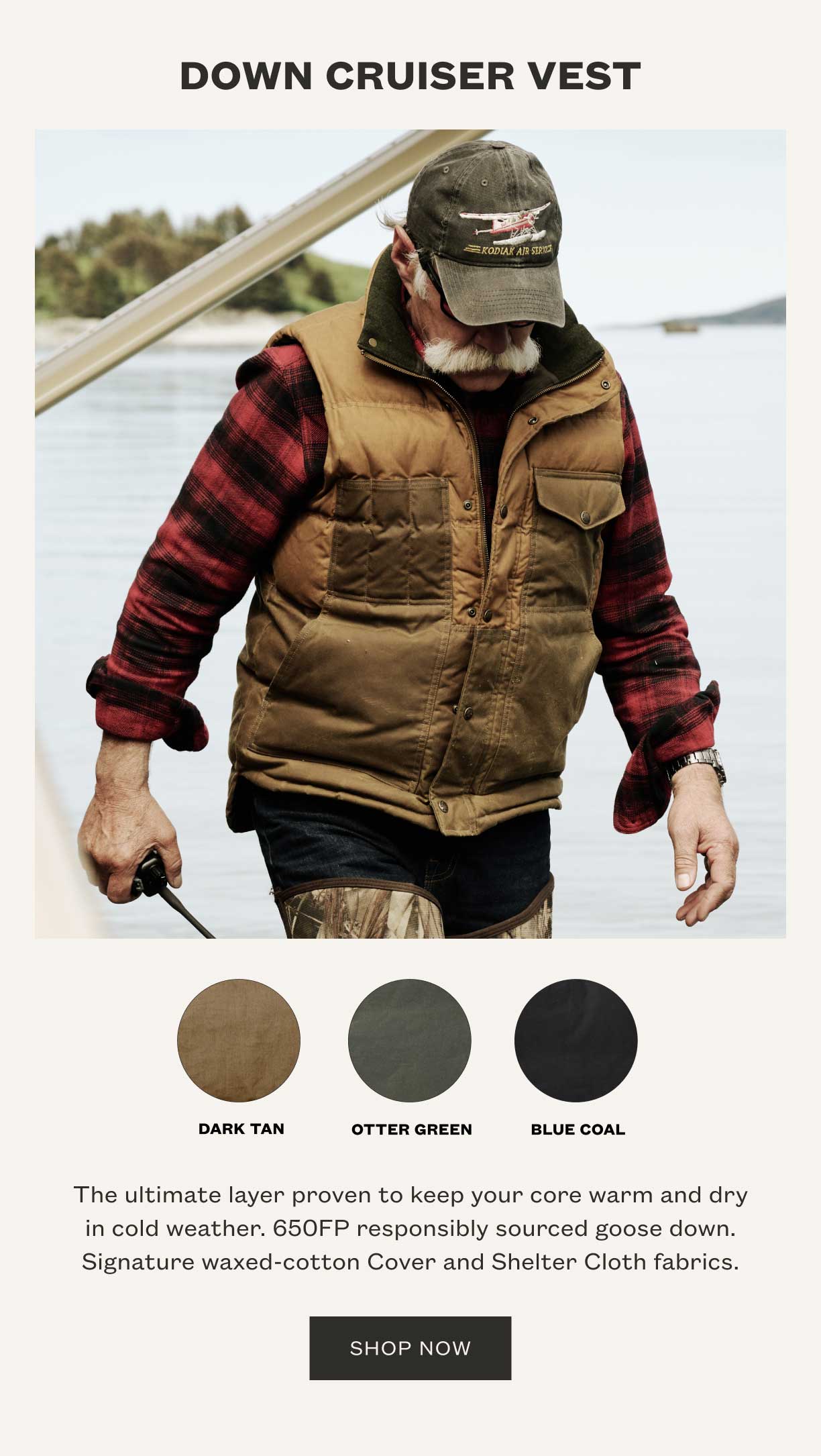 DOWN CRUISER VEST
