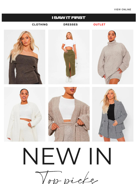 Check out our Top Picks ✨ New in
