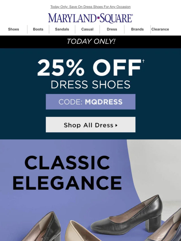 Maryland Square Get All Dressed Up With 25 Off Milled