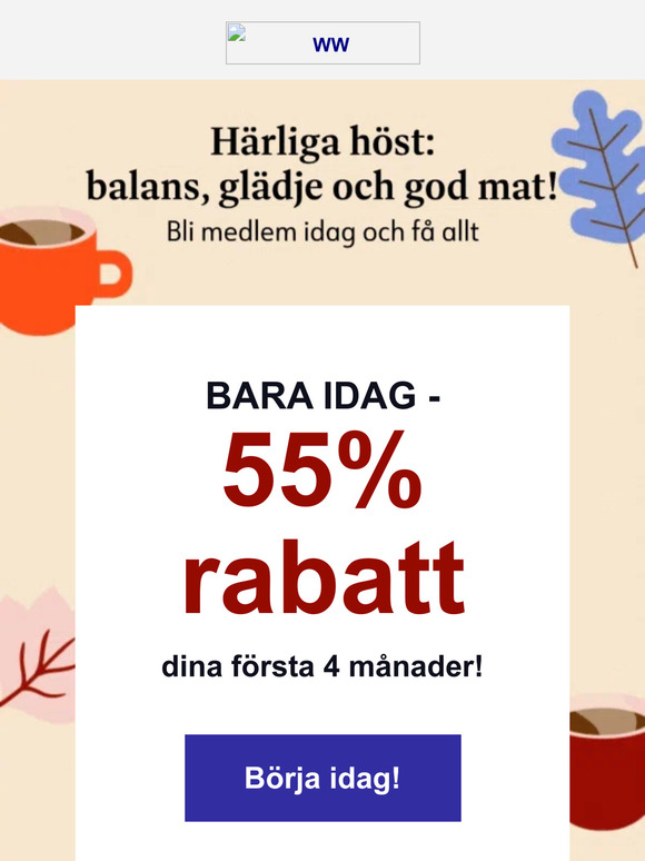 Fredagsdeal: 55% rabatt i 4 mån!