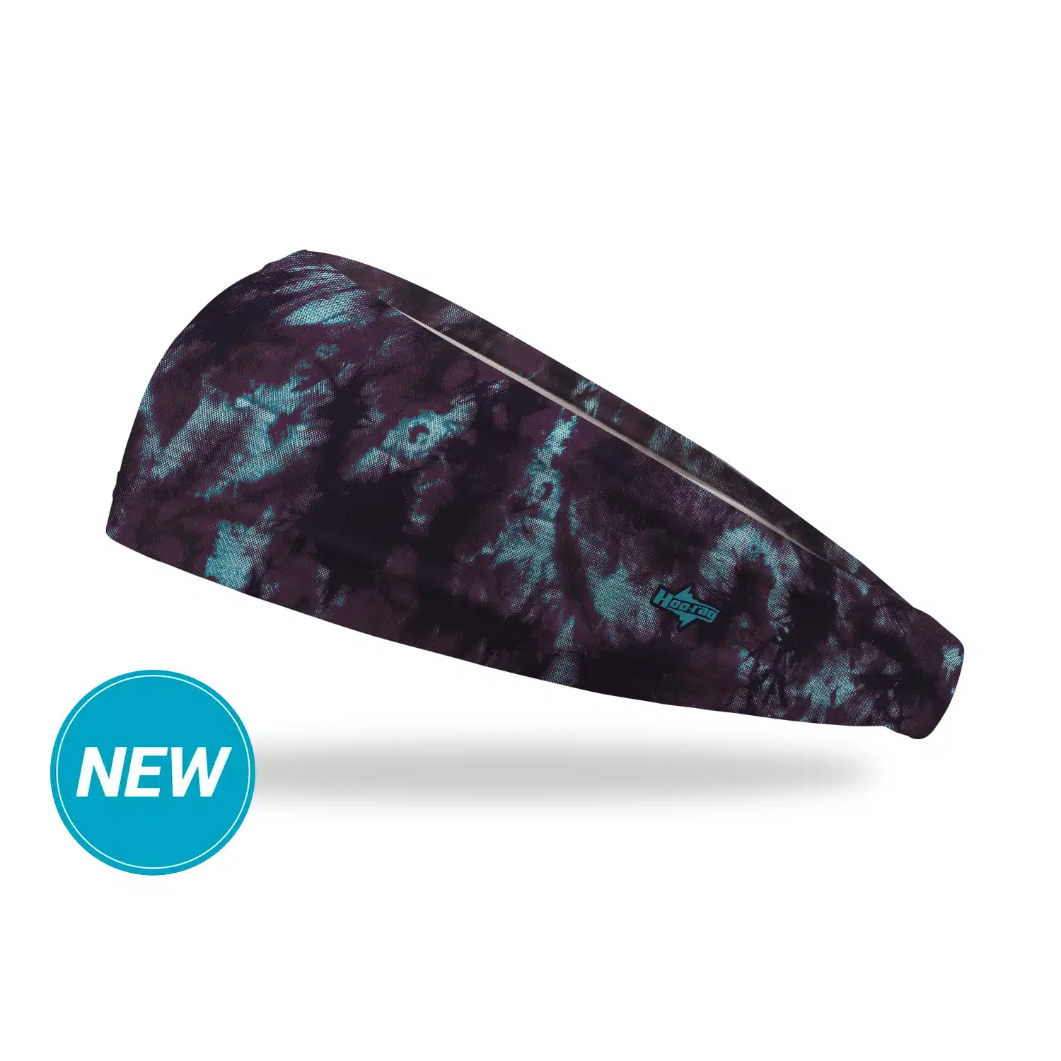 Image of HooLoop Sports Headband | Midnight Tie Dye