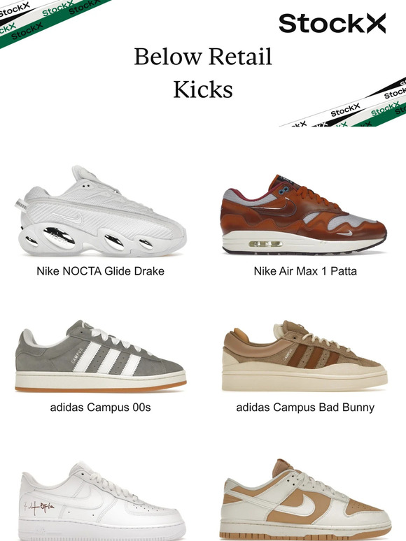 stockx Sneakers Under Retail 💸 Milled