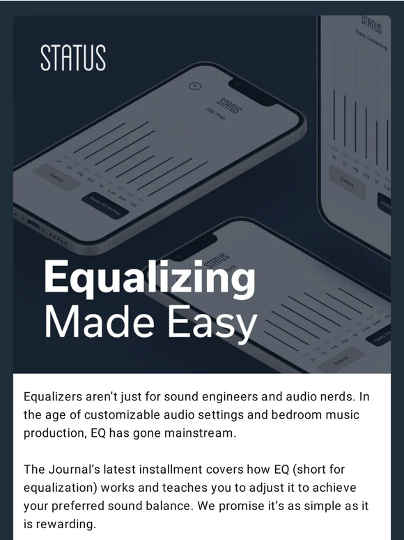 Status Audio A Beginner’s Guide To Using an Equalizer Milled