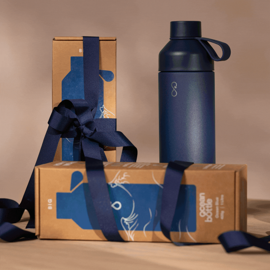 Ocean Bottle Give a gift that does as good as it looks Milled