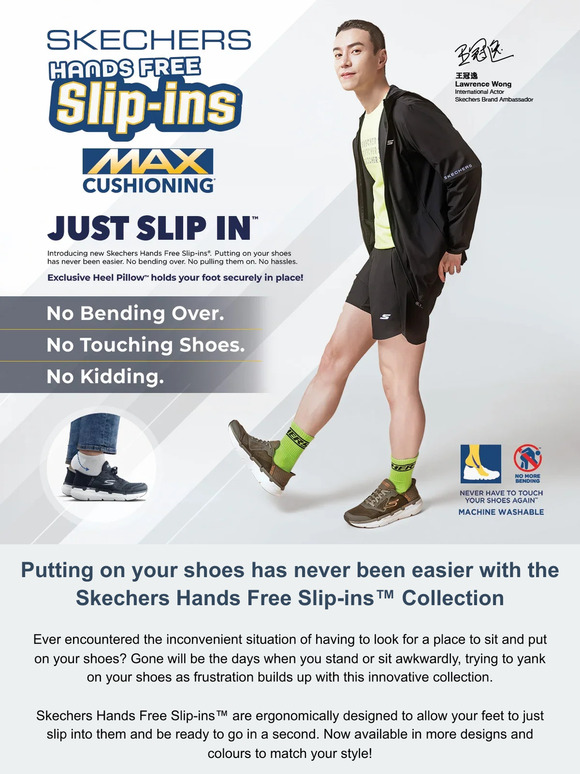 Skechers SG CPS Skechers Hands Free Slipins™ — the easiest shoes
