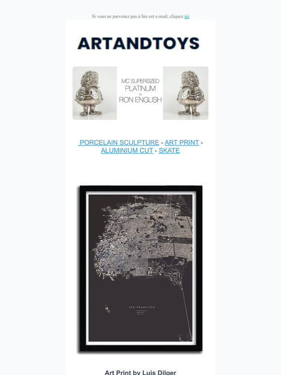city map print  by LUIS DILGER