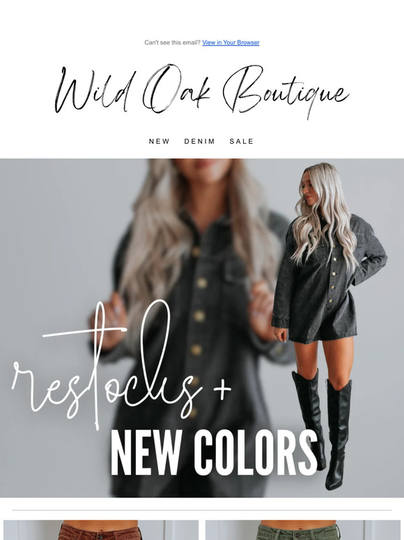 Wild Oak Boutique STOP. DROP. SHOP. 💕 Milled