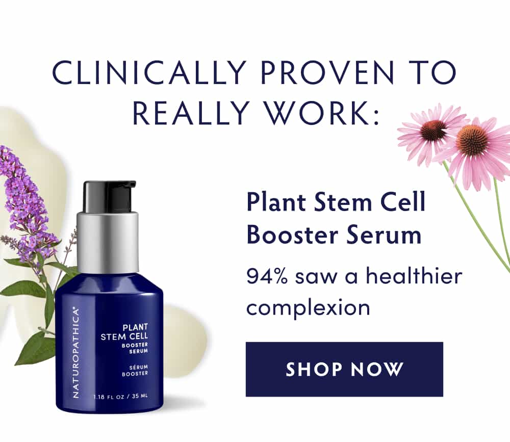Plant Stem Cell Booster Serum - 94% saw a healthier complexion