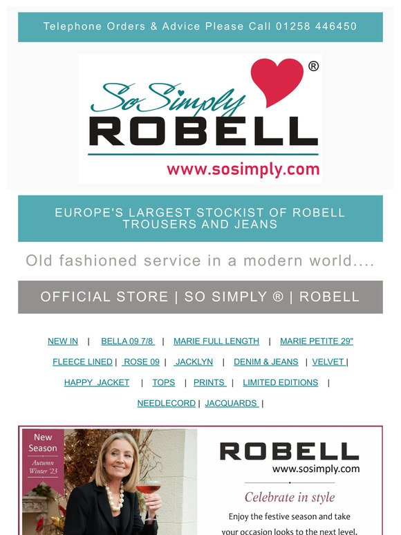 💖 Celebrate in style | ROBELL ® | Official Site