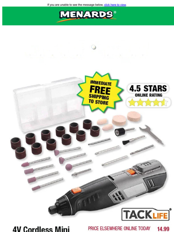 Menards Yard Machines® Gas Powered Pole Saw ONLY 99.99! Milled