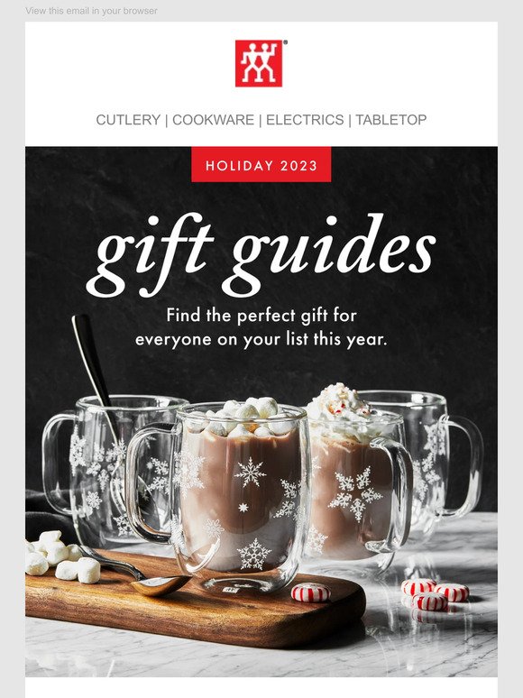 Gifting made easy: Check out our gift guides!