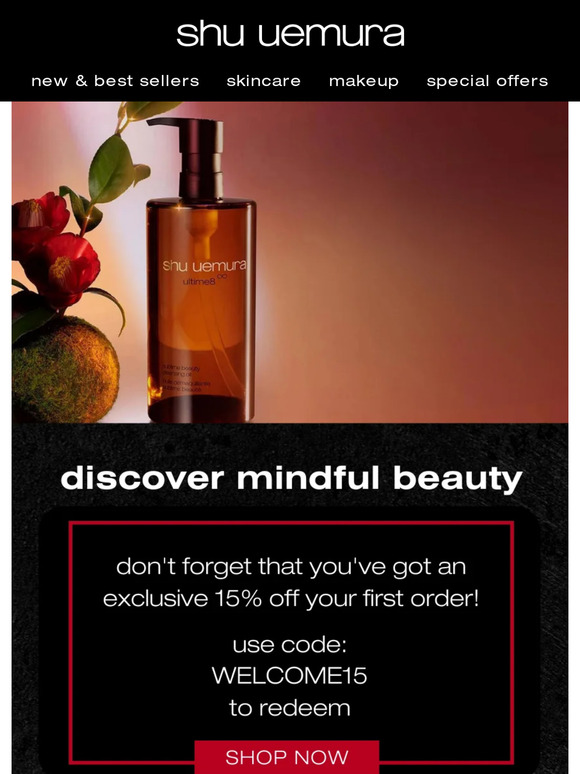 Start your journey to mindful beauty