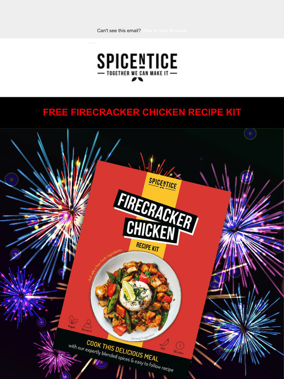 Giveaway - Free Firecracker Chicken Kit! 🧨